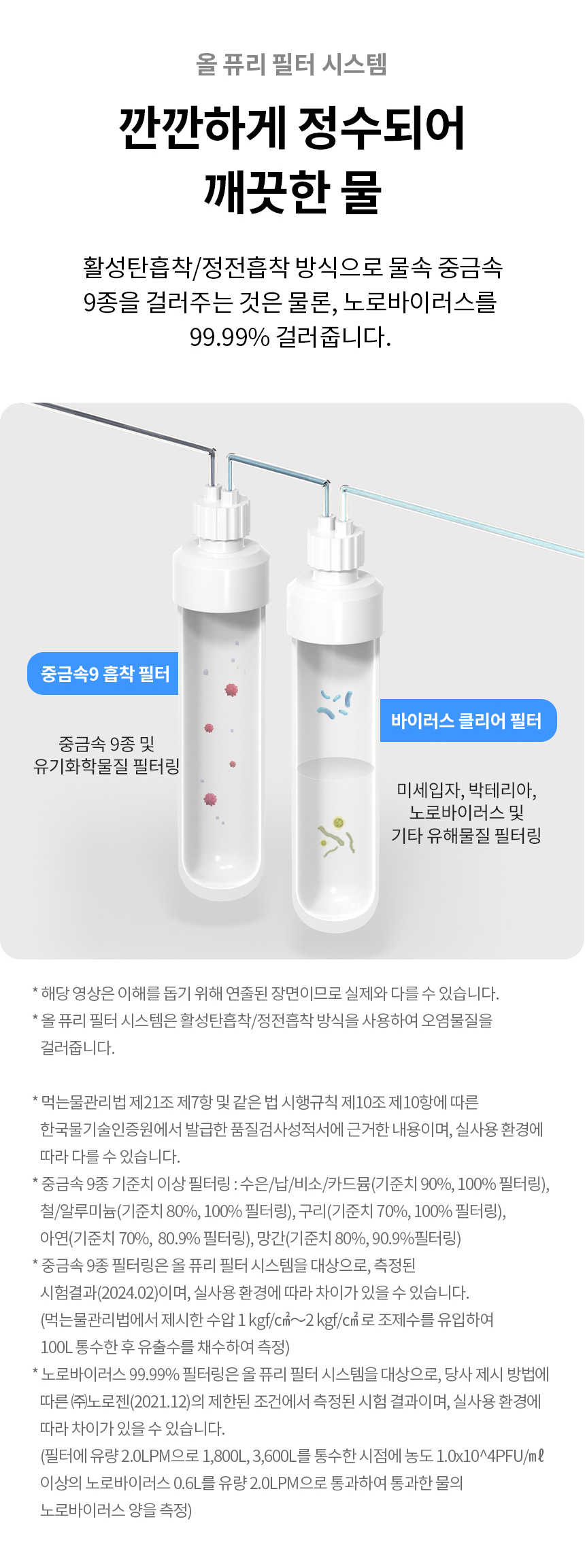 LG 퓨리케어 빌트인 정수기 제품 상세정보 6